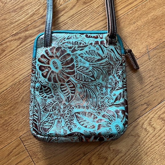 Vintage USA United Suspl Crossbody Bag - Picture 3 of 5